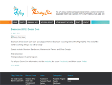 Tablet Screenshot of 2011.swancon.com.au